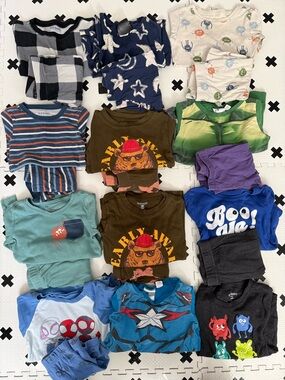 Boys pajamas bundle